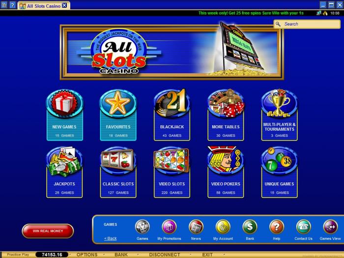 all slots casino accueil